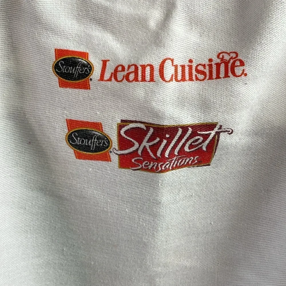 Stouffers Lean Cuisine Cooking Grilling Apron , White